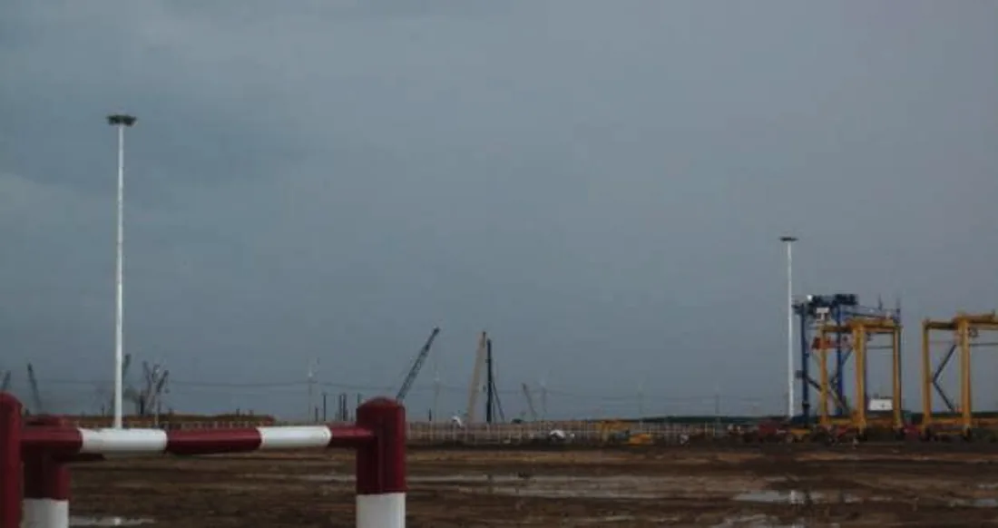 Tân Cảng Sài Gòn seaport high-mast lighting