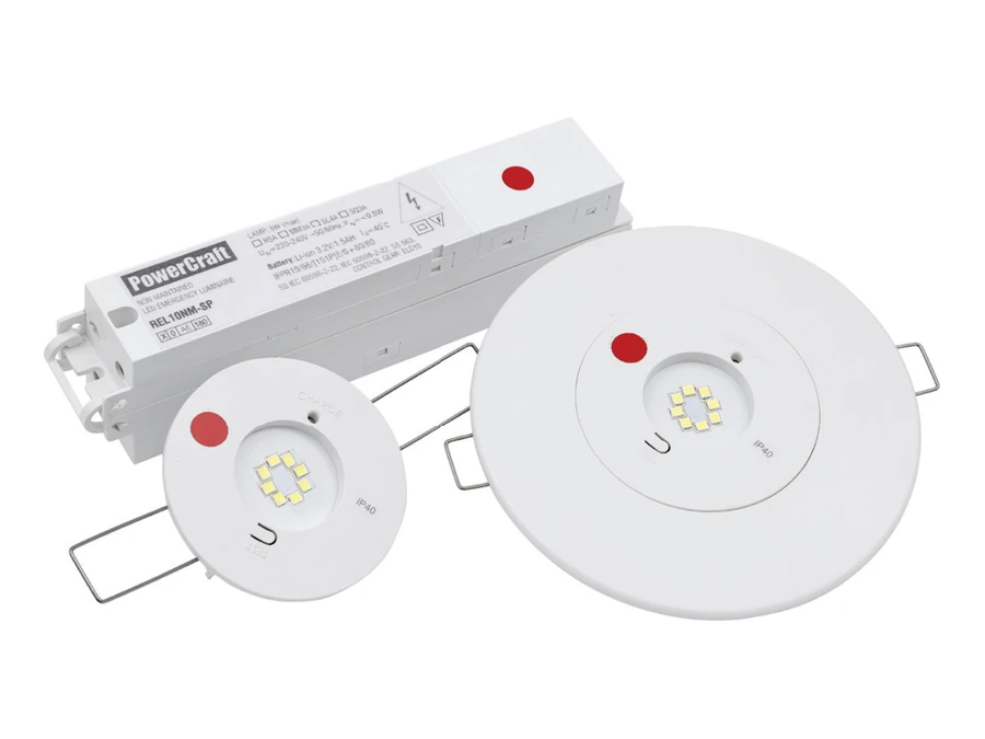 REL10NM-SP-SMART Smart Recess LED Emergency Luminaire REL10NM-SP-SMART